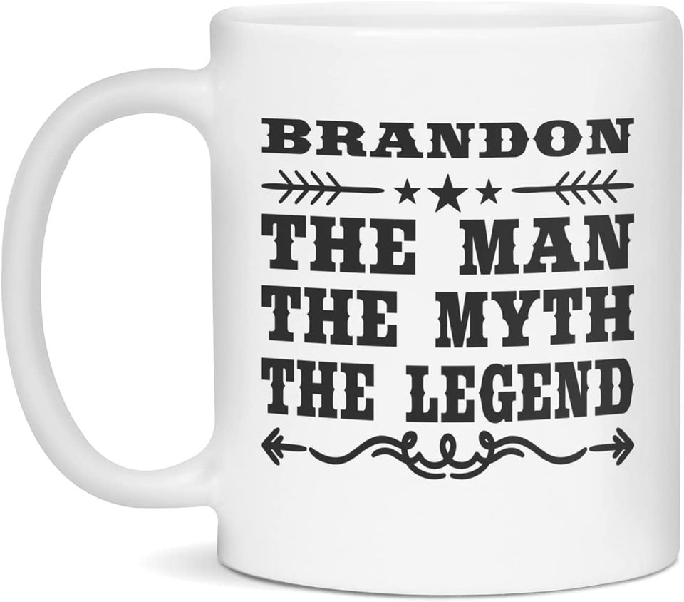 Brandon The Man The Myth The Legend Coffee Mug