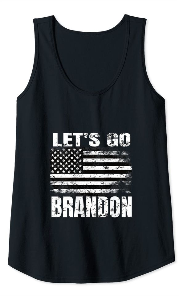 Let's Go Brandon USA FLAG Tank Top