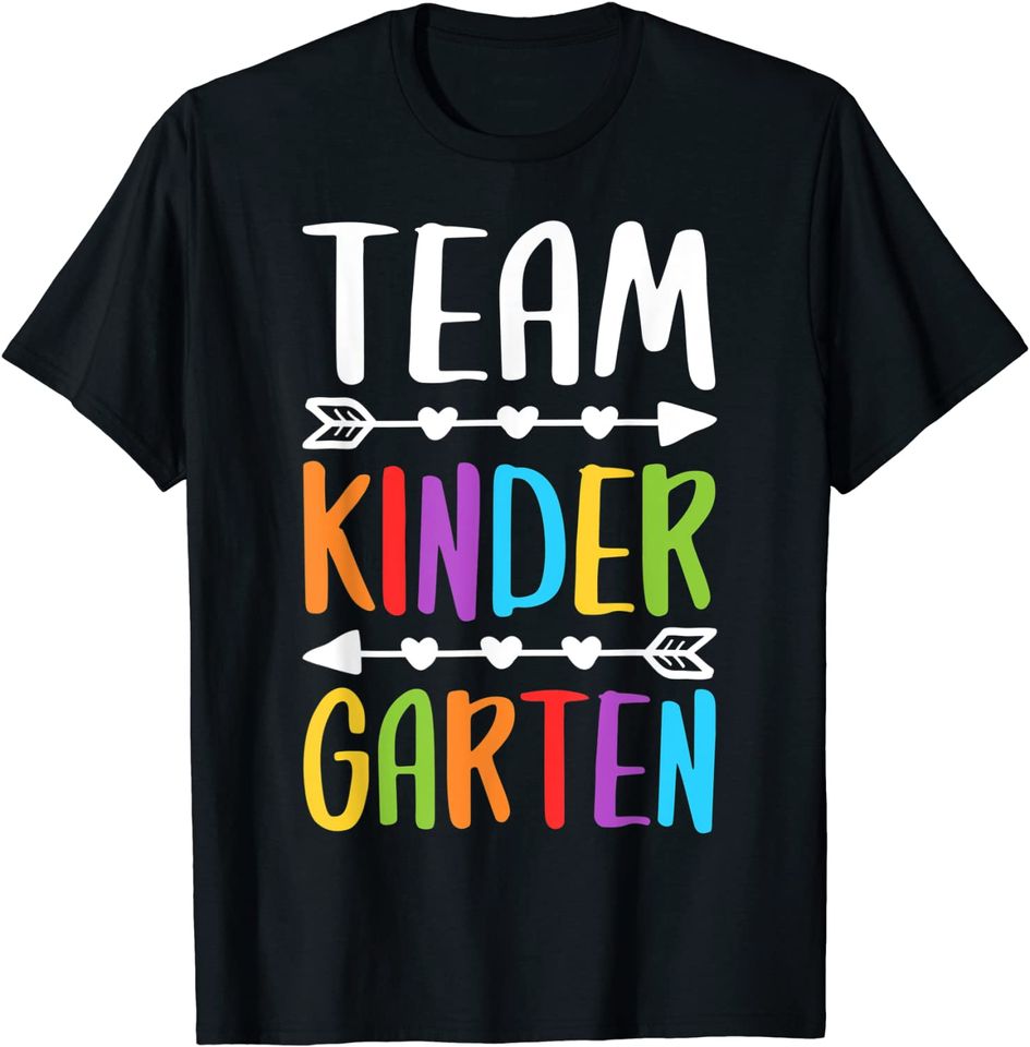 Team Kindergarten Teacher Gift TShirt
