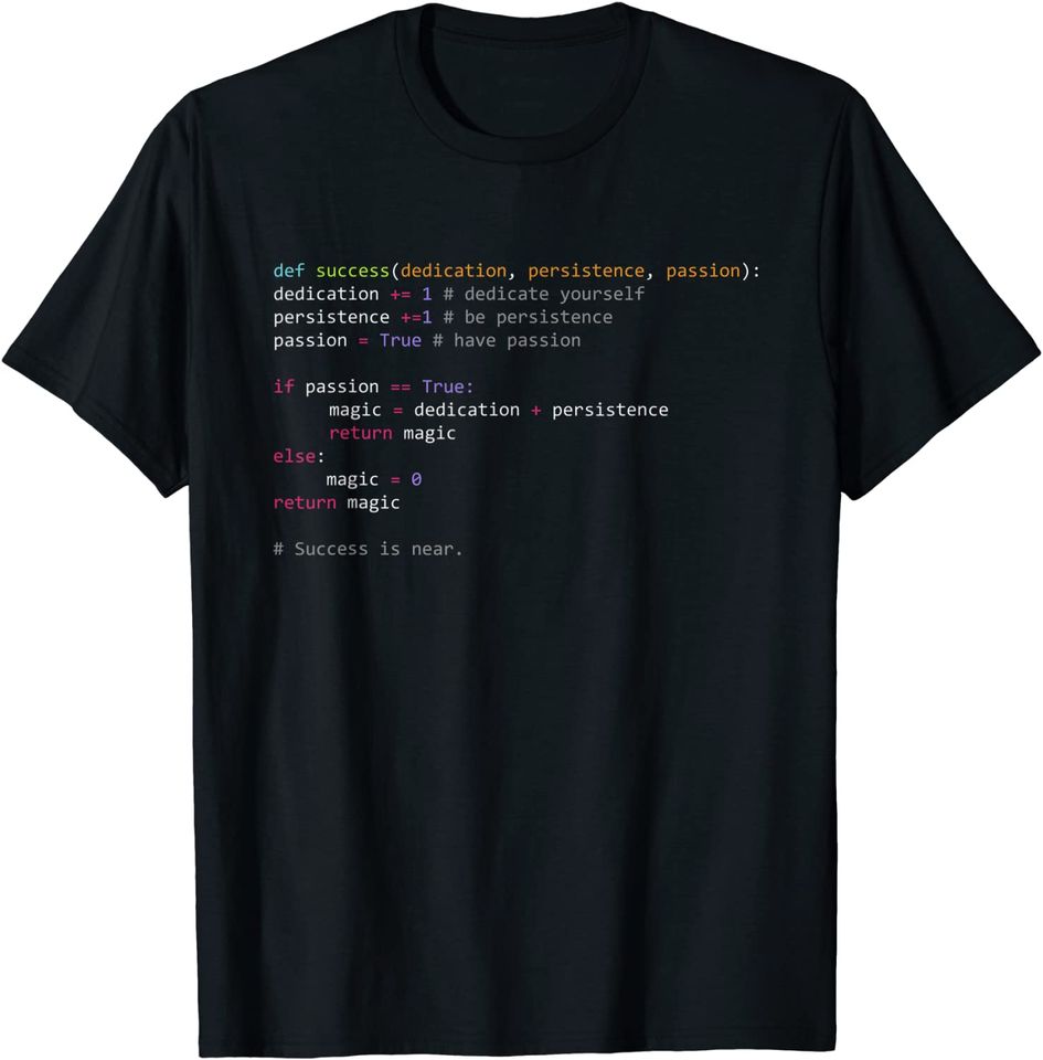 Python Code Shirt: Programming Syntax T-Shirt