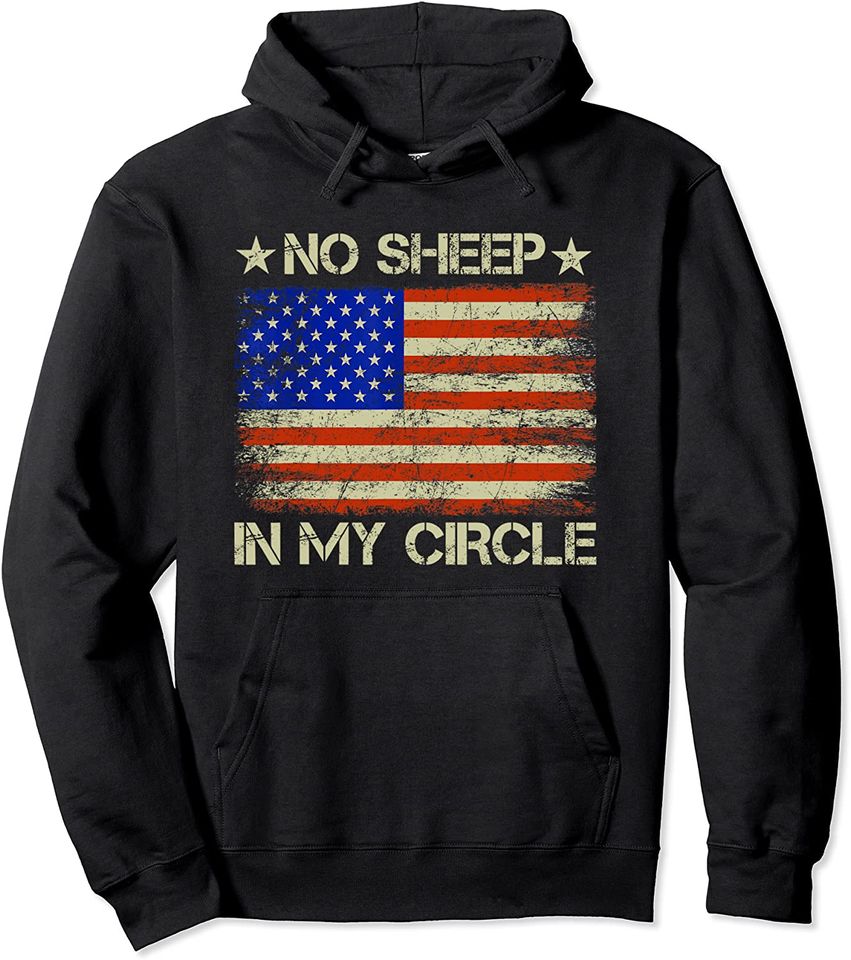 No Sheep In My Circle Pullover Hoodie