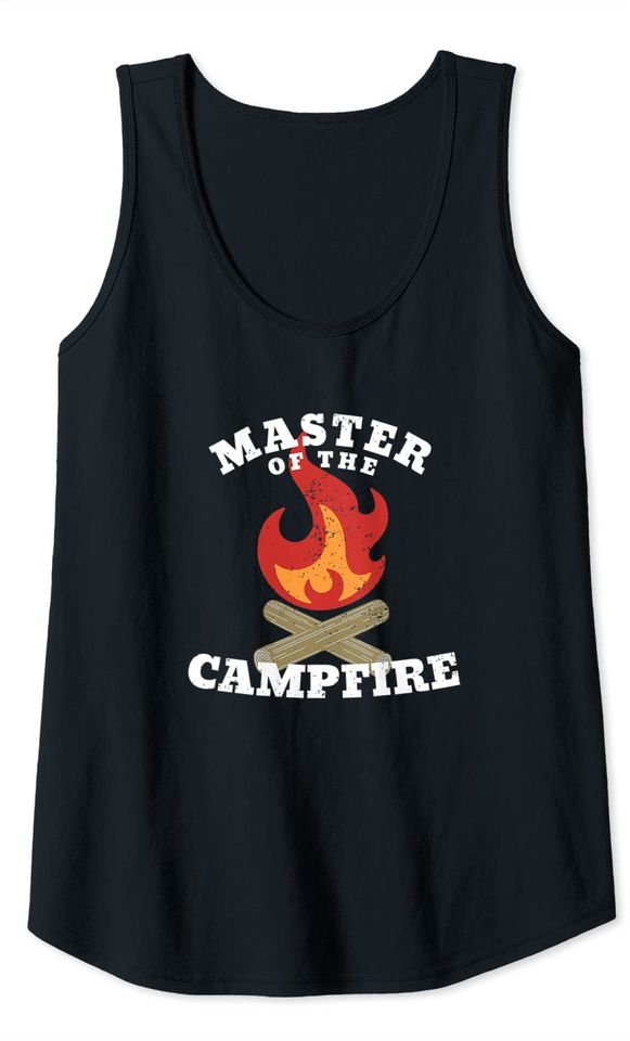 Camping Master Of The Campfire Tank Top