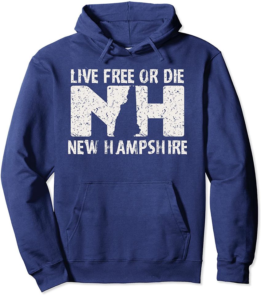 New Hampshire Live Free or Die product Pullover Hoodie