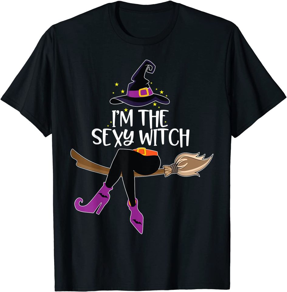 I'm The Sexy Witch Halloween Matching Group T-Shirt