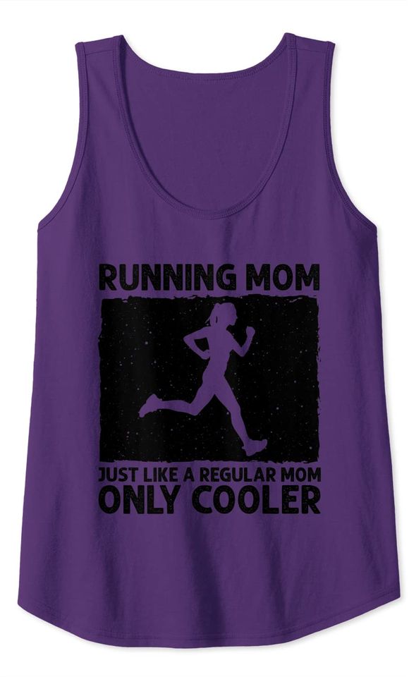 Running For Women Mom Marathoner Runner Coach Racing Tank Top