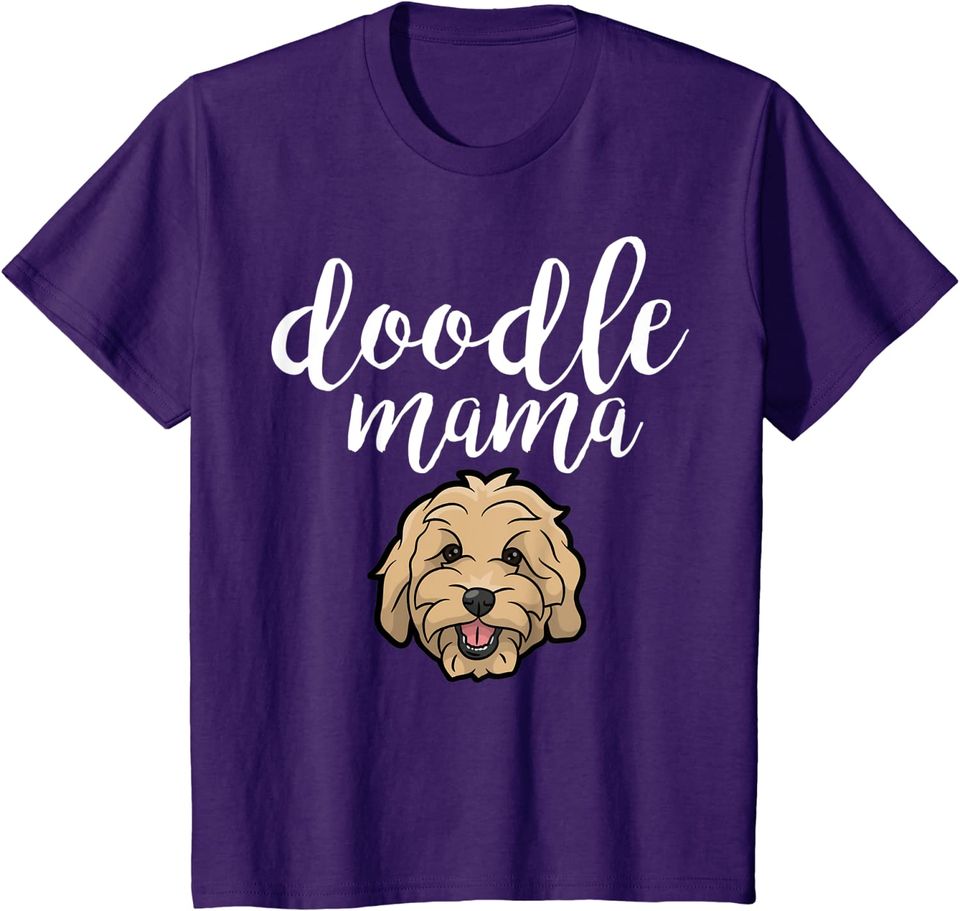 Goldendoodle Mama Doodle Mom Cute Goldendoodle Gift T-Shirt