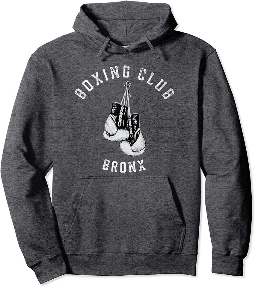 Boxing Club Bronx Gloves Fighter New York City Hoodie