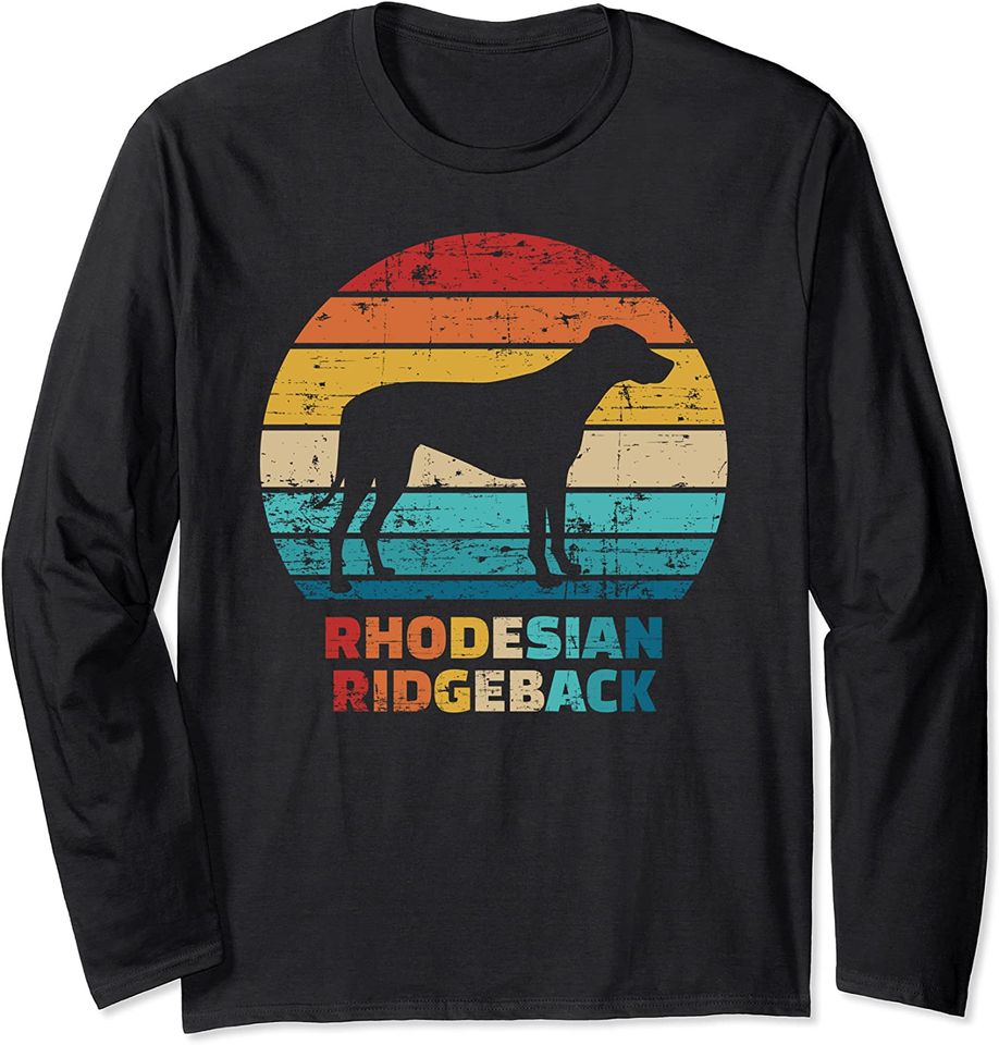 Rhodesian Ridgeback vintage Long Sleeve