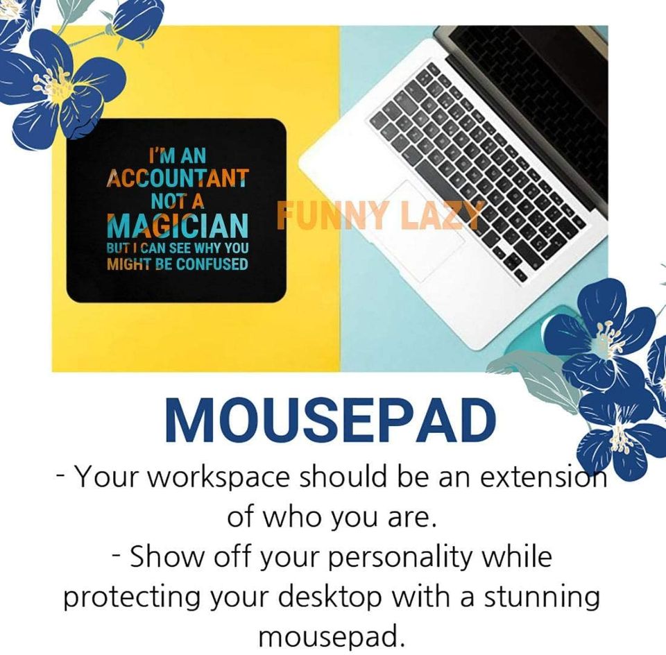 Accountant Magician Mouse Pad