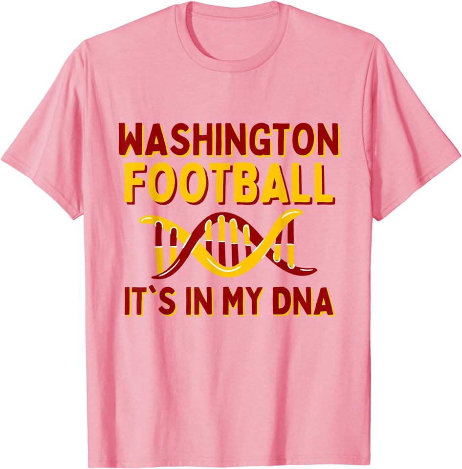 Pink Washington Football DC Sports Team T-Shirt T-Shirt