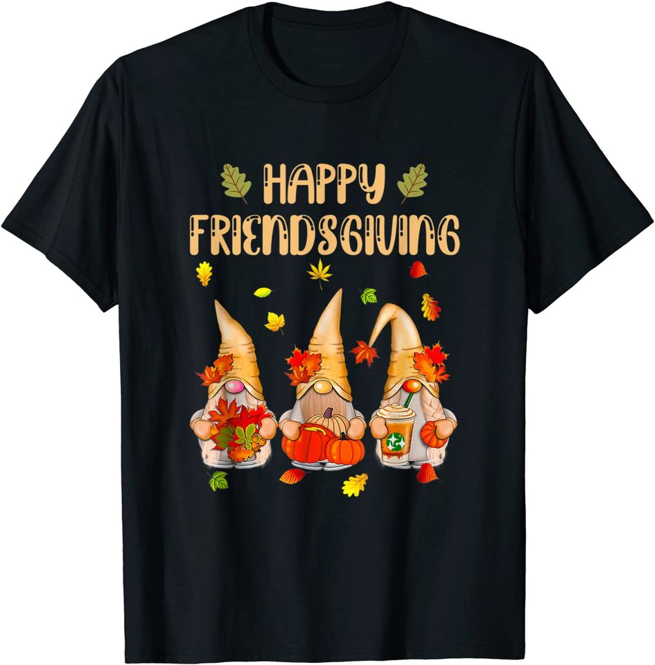 Gnome Thanksgiving Gnomies Lover Fall Autumn Pumpkin Spice T-Shirt
