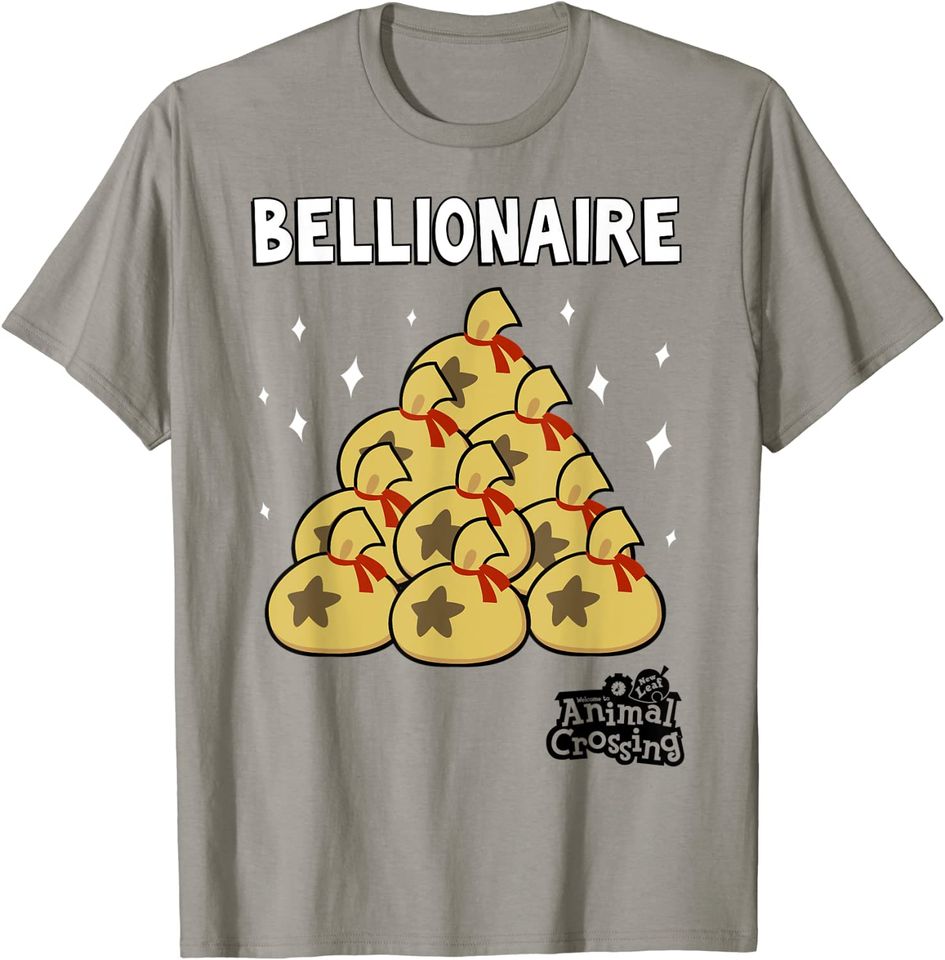 Animal Crossing New Leaf Bellionaire Graphic T-Shirt