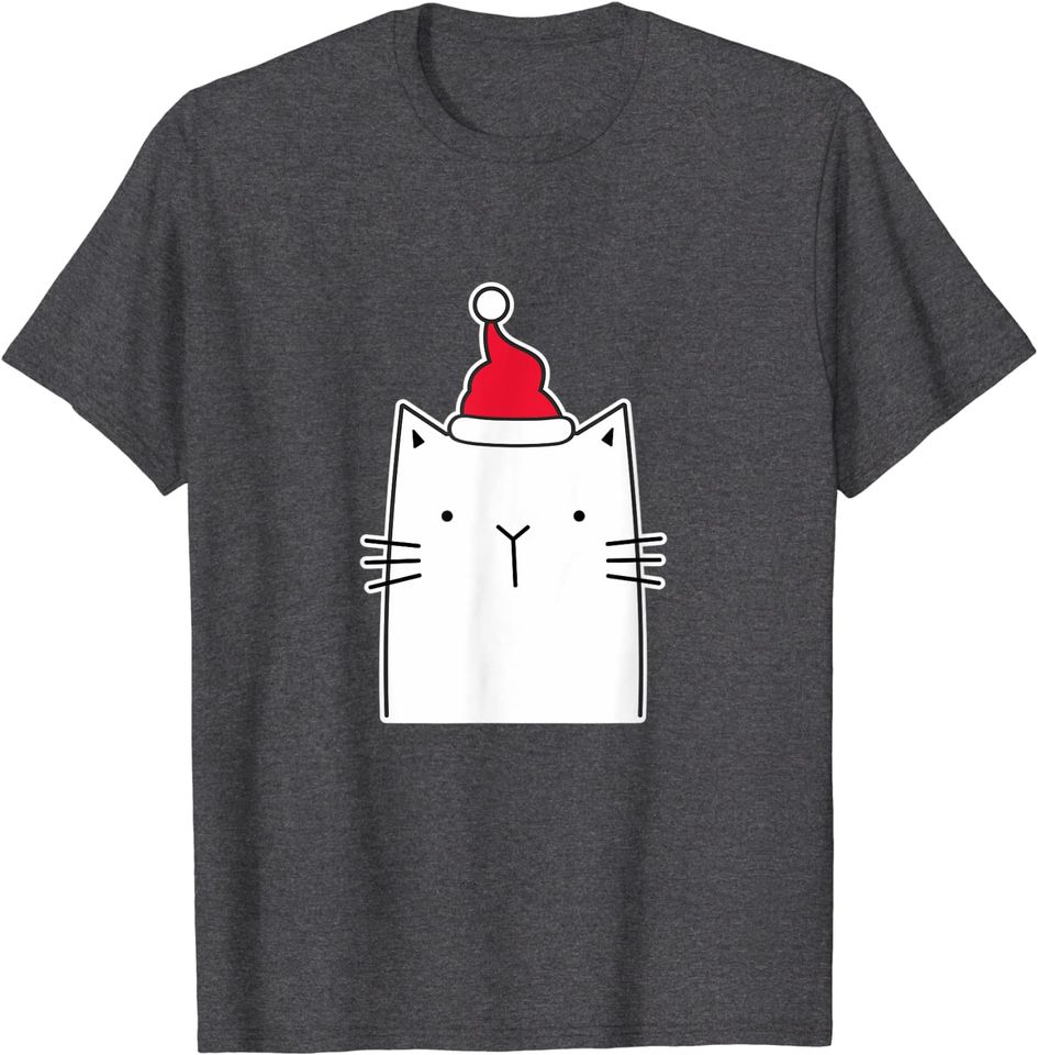 Cat Christmas Santa Claus T-Shirt