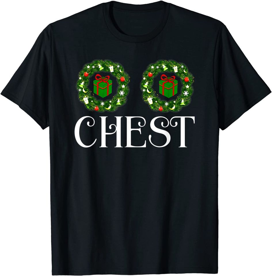 Chest Nuts Matching Couples Christmas Set T-Shirt