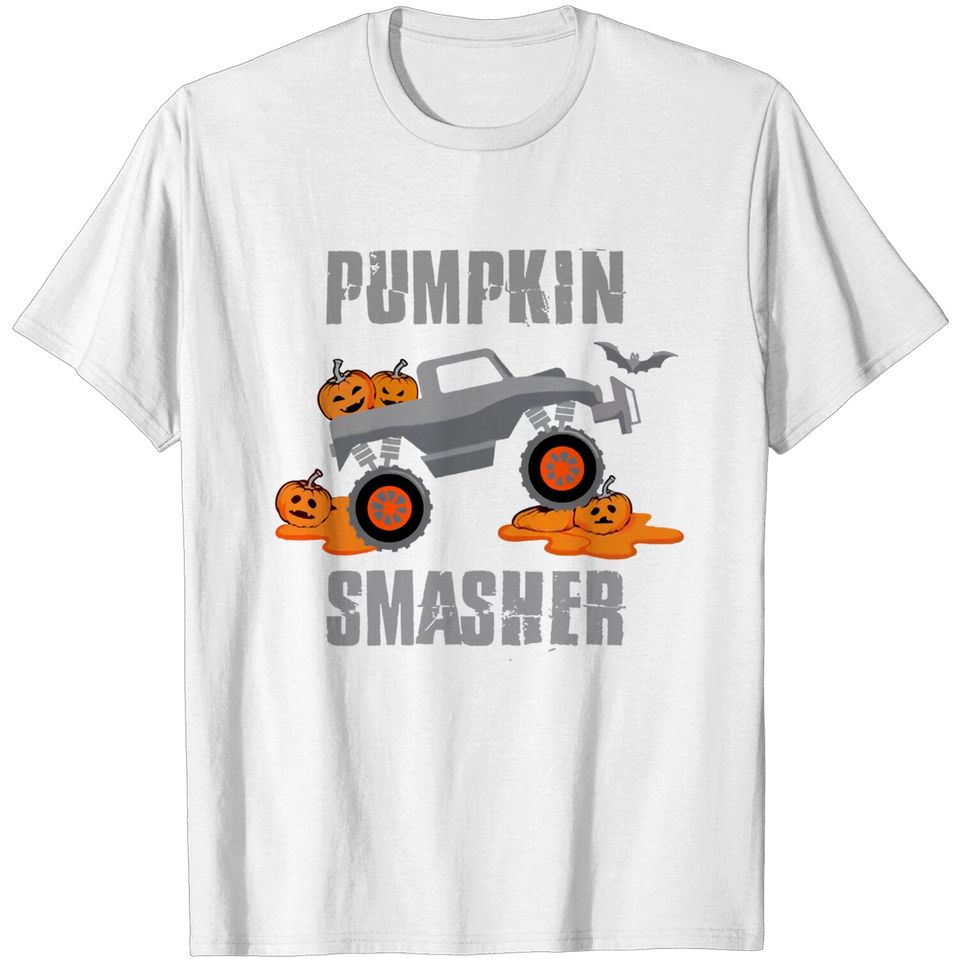Pumpkin Smasher Jack O' Lantern Halloween Toddler Kids T-Shirt