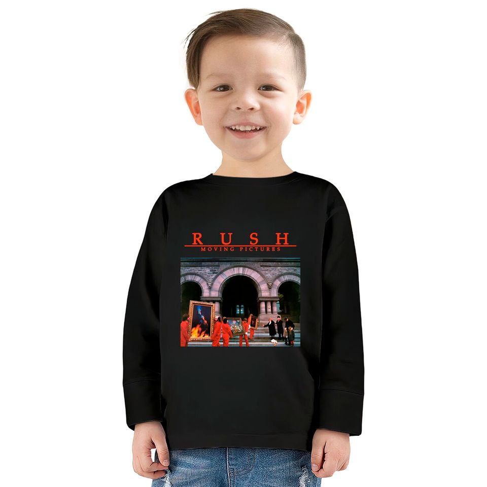 Rush Moving Pictures Kids Long Sleeve T-Shirt
