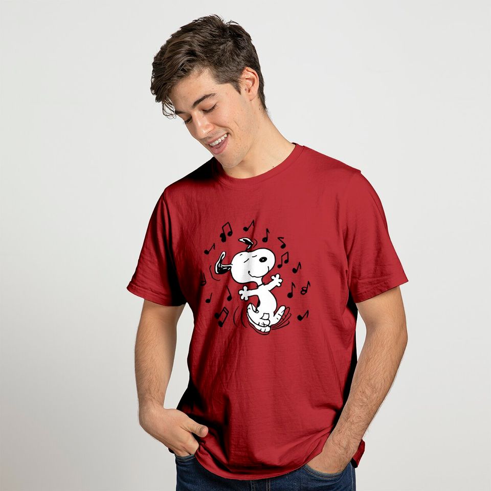 Dancing Snoopy T Shirt