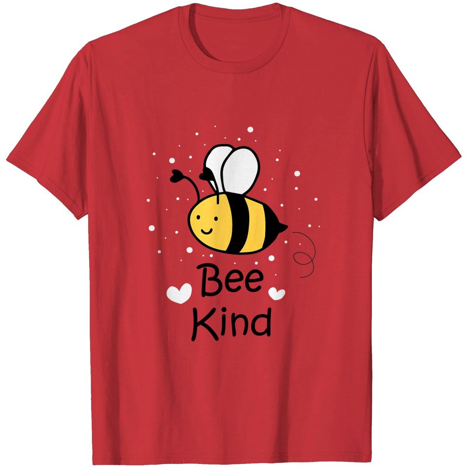 Kids Be Kind Bumble Bee Cute Inspirational T-Shirt