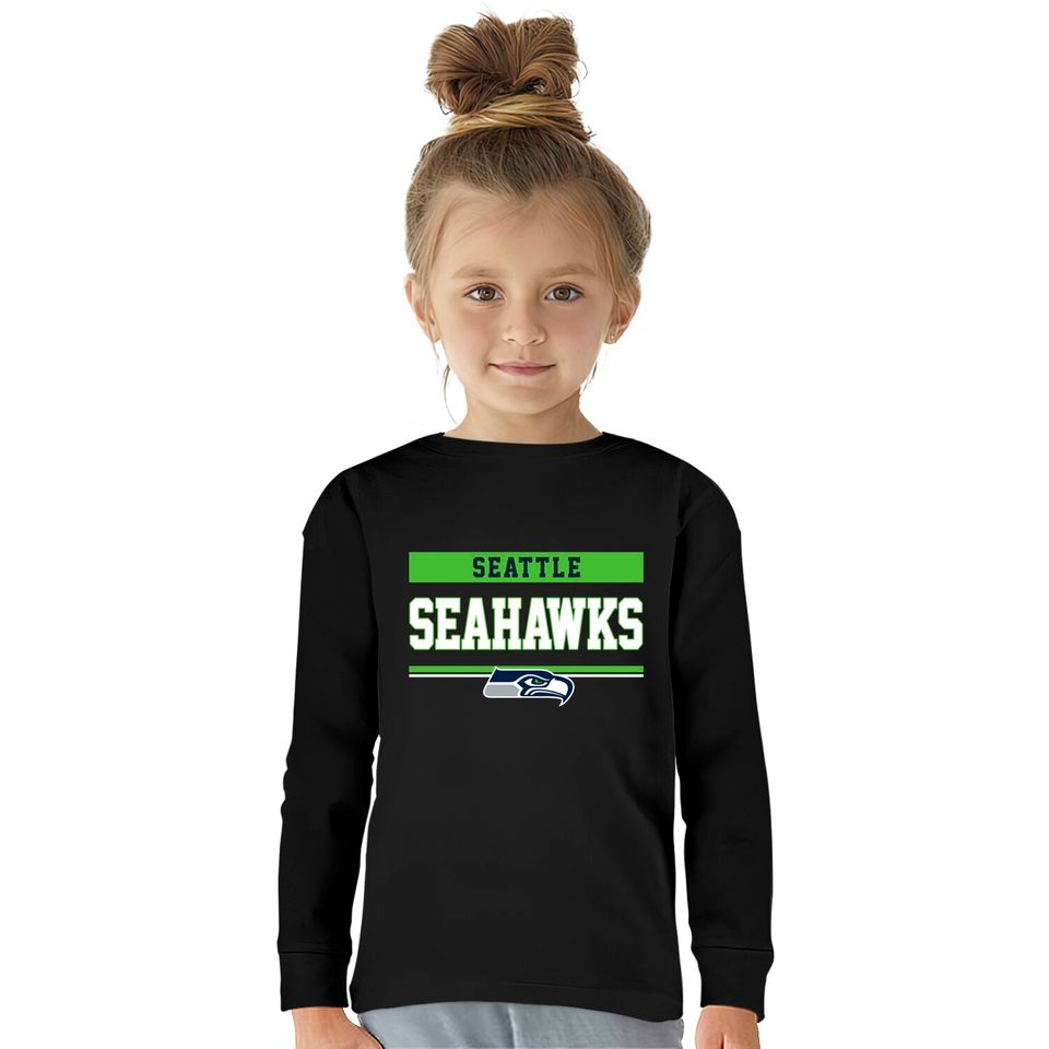 Seattle Seahawks Football Kids Long Sleeve T-Shirt