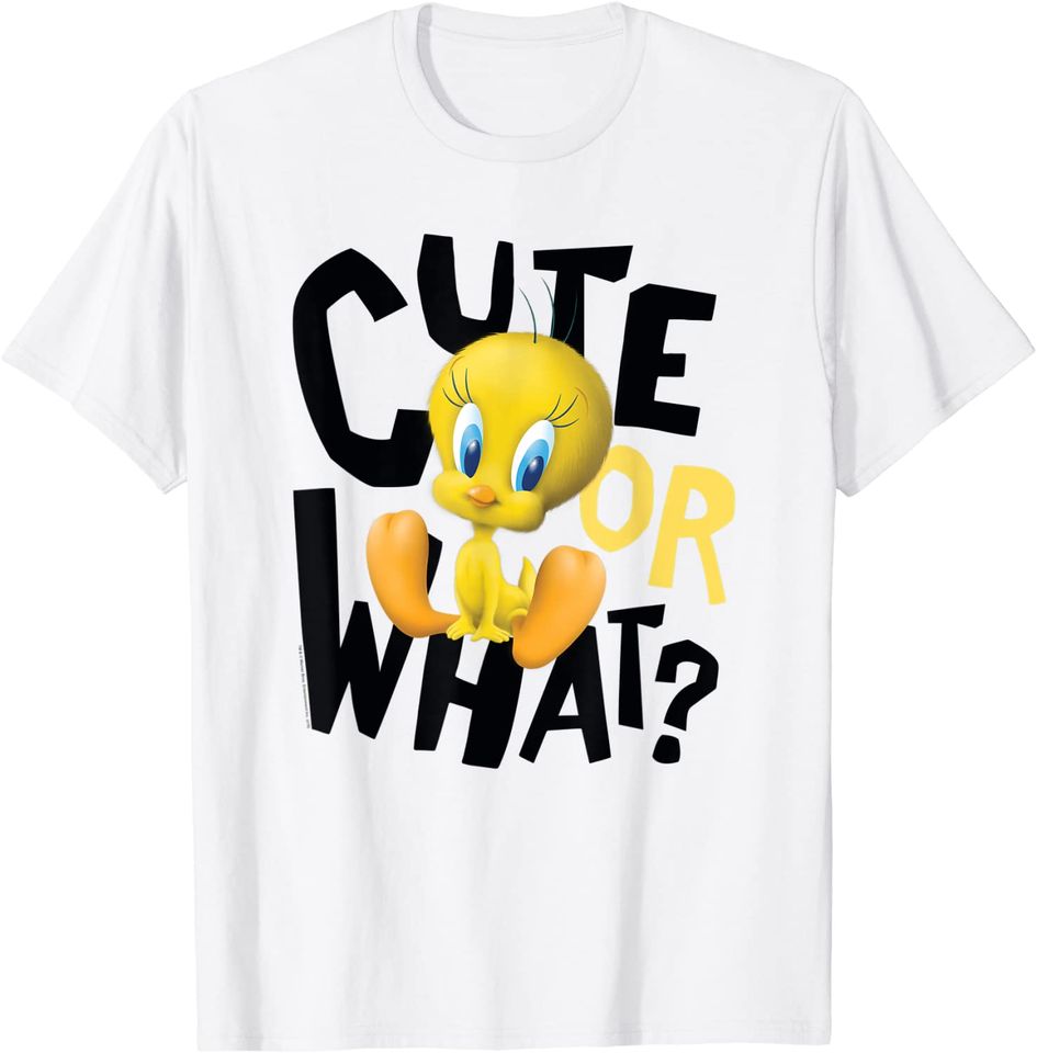 Tweety Bird T-Shirt Looney Tunes Tweety Cute Or What