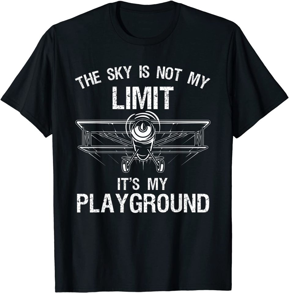 Mechanic Art T-Shirt Funny Pilot Art For Men Women Airplane Pilot Aviation