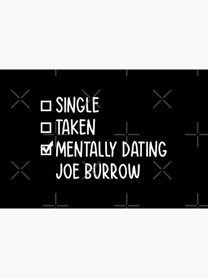 Mentally Dating Joe Burrow #2 Bath Mat