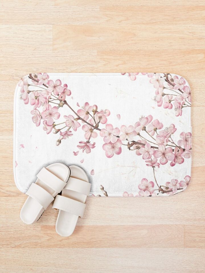 Sakura Cherry Blossom Bath Mat