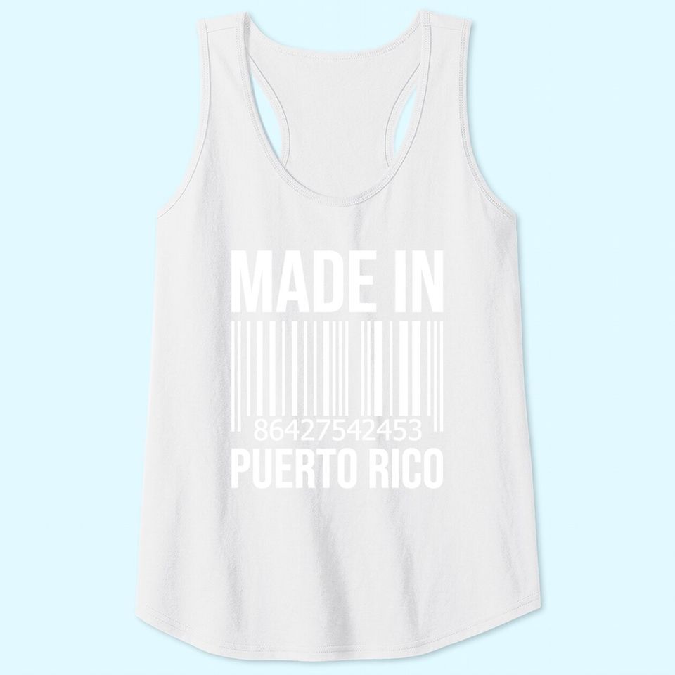 Made in Puerto Rico Classic Tank Tops