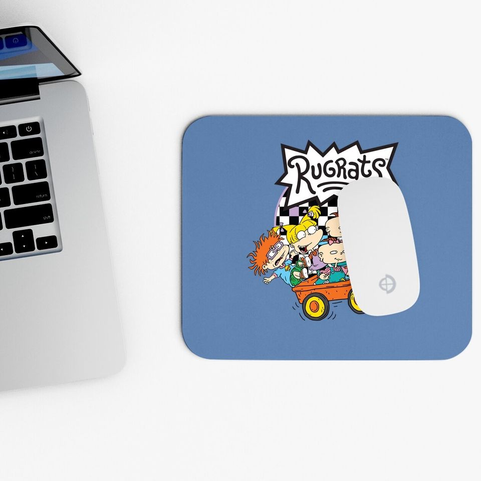 Rugrats Playing Funny Face Mouse Pads