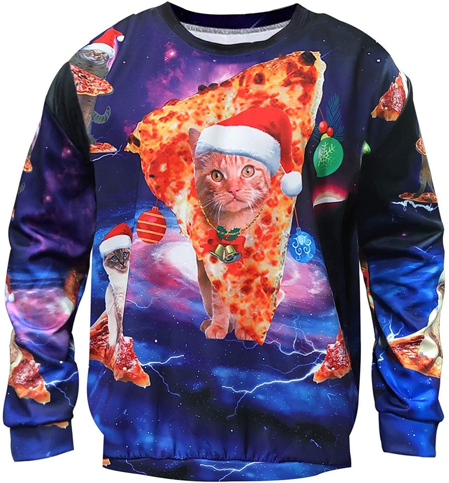 Unisex Christmas Sweater Holiday Tacky Sweatshirt