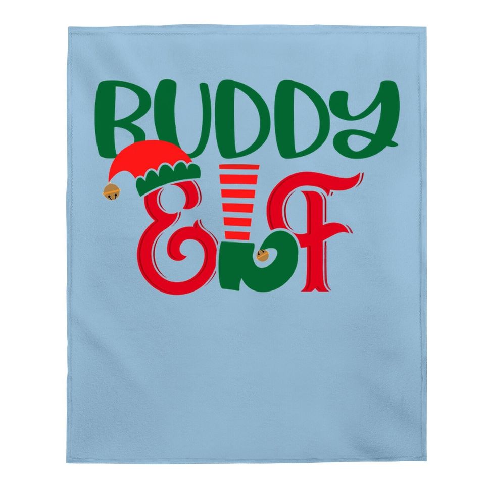Buddy Elf Christmas Family Baby Blankets