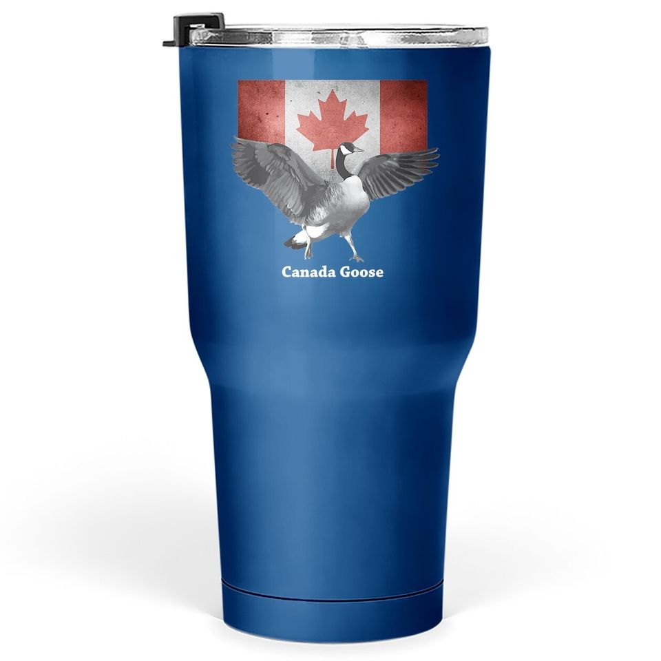 Proud Canadian Flag Canada Goose Tumbler 30 Oz