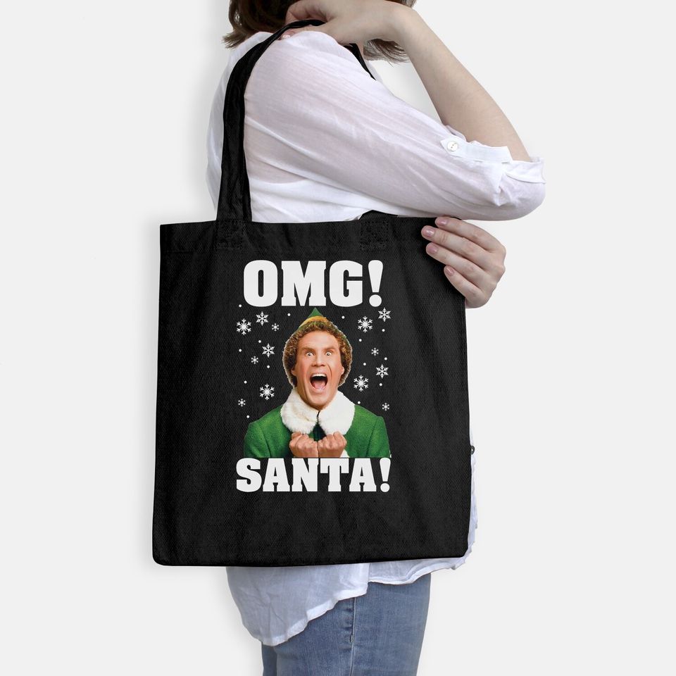 OMG Santa Buddy Elf Christmas Bags