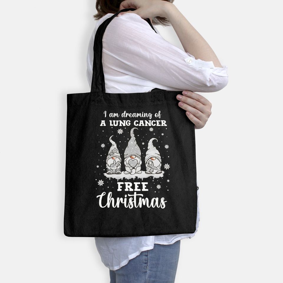 I Am Dreaming Of A Lung Cancer Free Christmas Bags