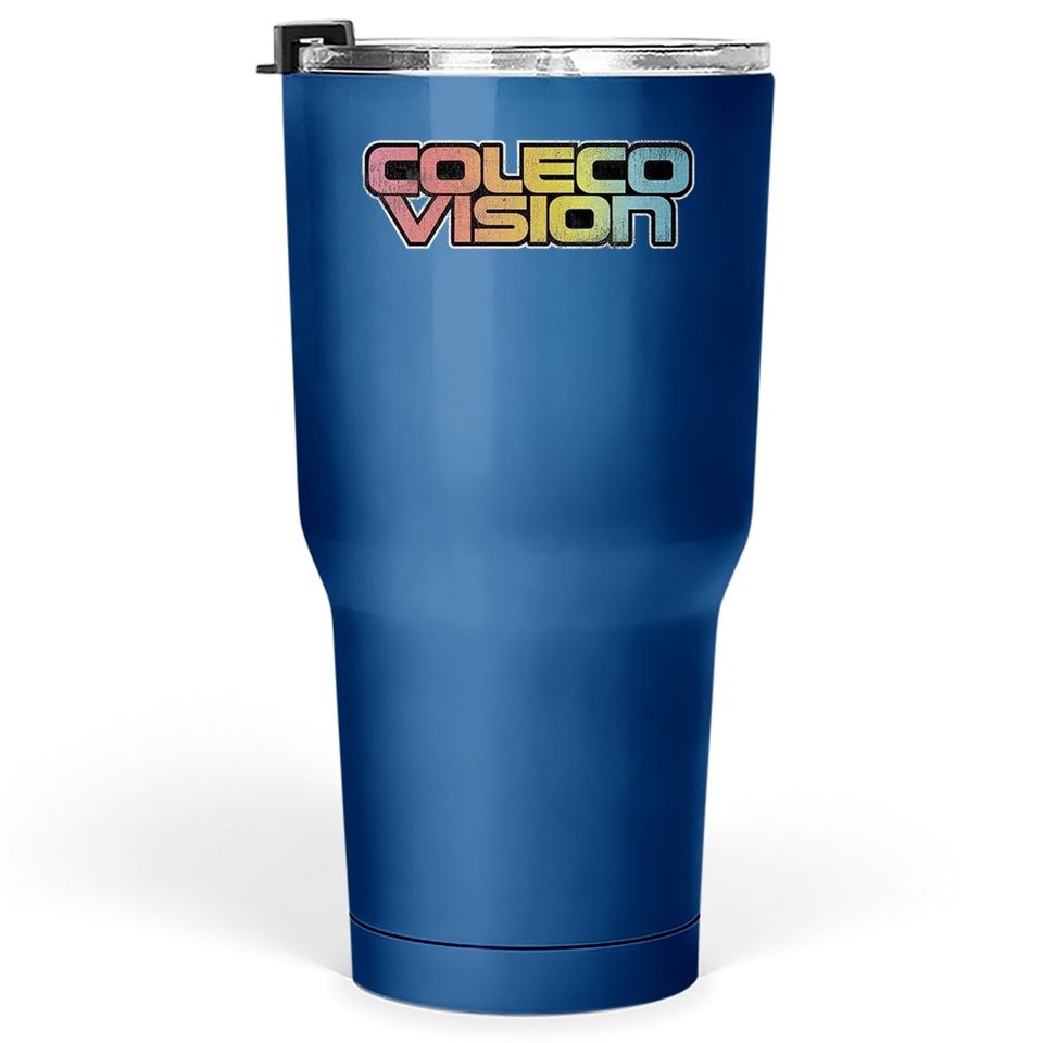 Fluffy Crate Colecovision - Heather Black Tumbler 30 Oz