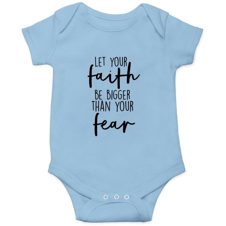 Graphic Tees Christian Faith Tshirts Letter Print Short Sleeve Casual Cute Summer Tops Baby Bodysuit
