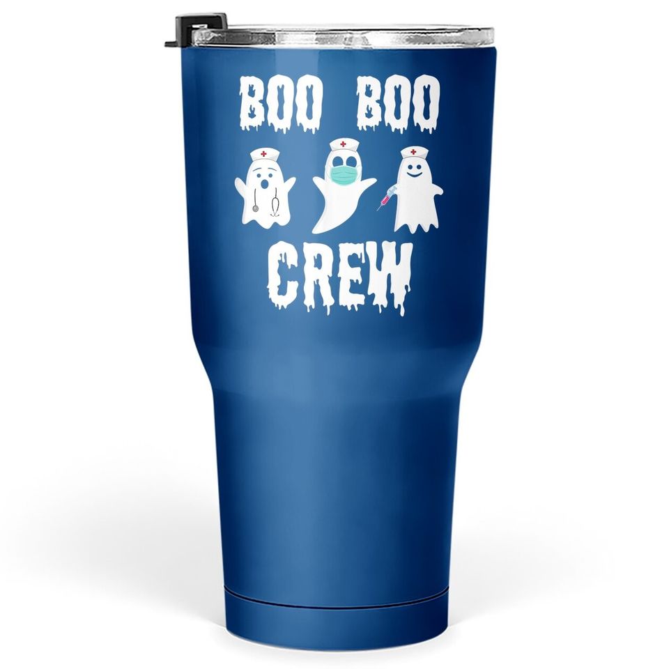 Halloween Nurse Costume Boo Boo Crew Tumbler 30 Oz
