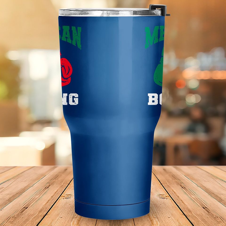 Mexican Style Boxing Tumbler 30 Oz