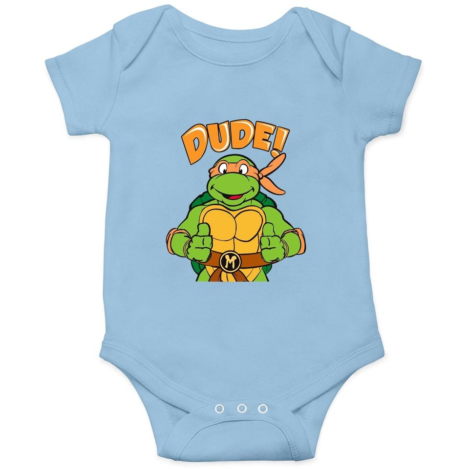 Teenage Mutant Ninja Turtles Michelangelo Dude Baby Bodysuit