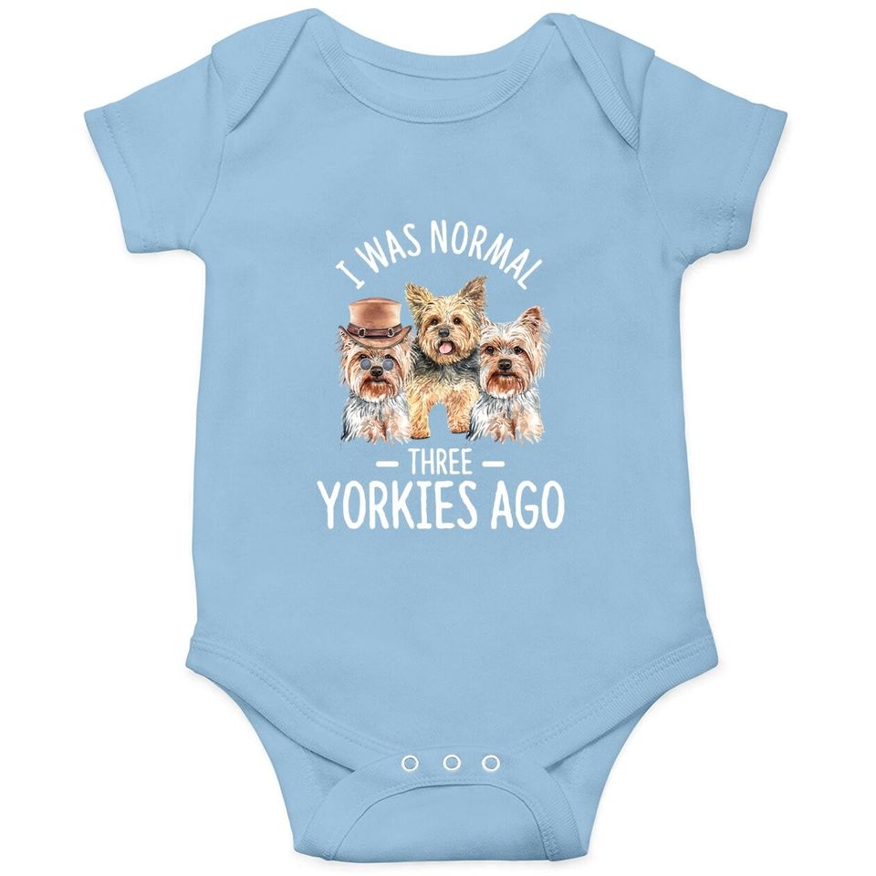 Yorkie Lover Owner Gift Yorkshire Quote Mom Dad Dogs Baby Bodysuit