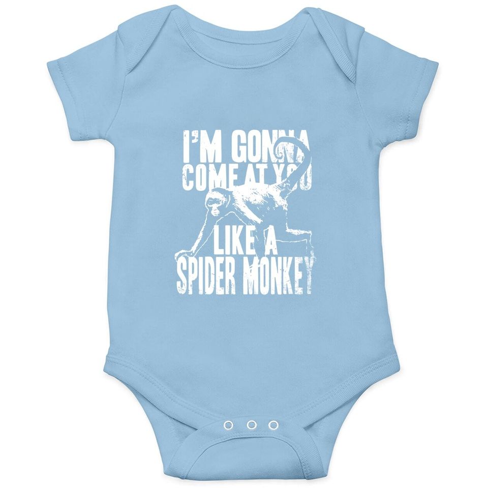 Talladega Nights Spider Monkey Graphic Baby Bodysuit