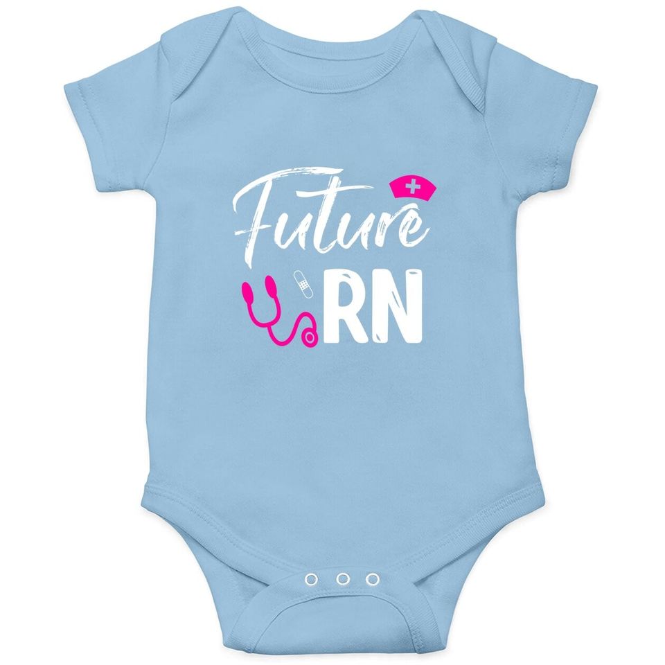 Rn Nurse Gift Funny Registered Nurse Baby Bodysuit
