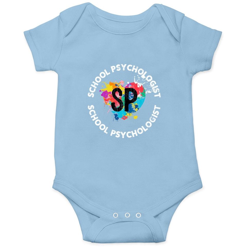 School Psychologist Design For Psychology Baby Bodysuit