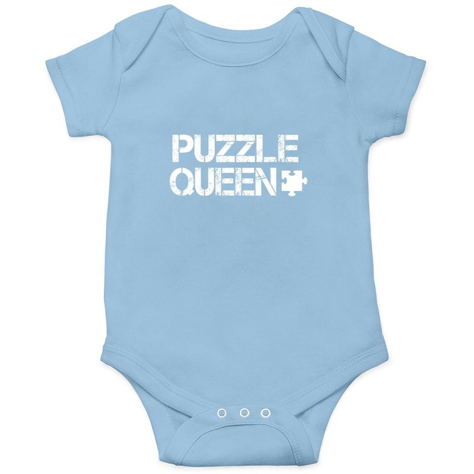 Proud Jigsaw Puzzle Queen Baby Bodysuit