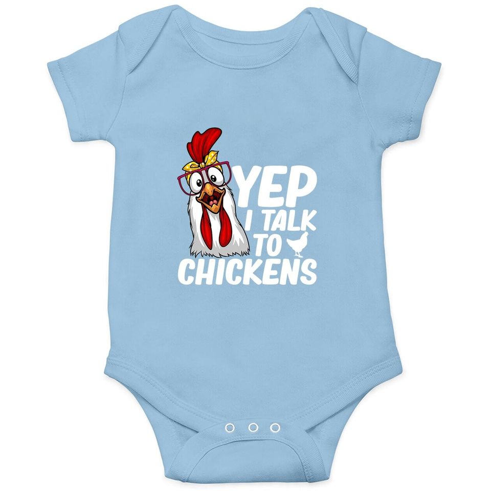 Cute Chicken Art Chicken Farmer Lovers Baby Bodysuit
