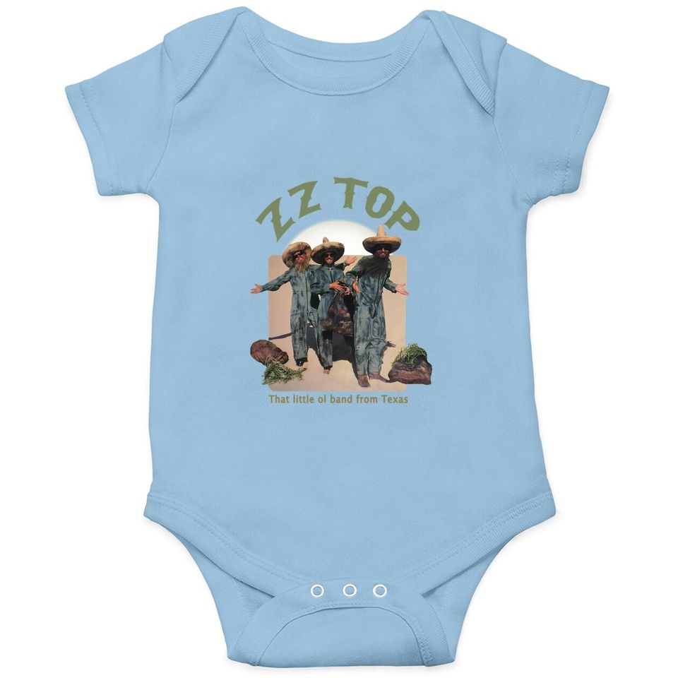 Zz Top El Loco Fitted Jersey Baby Bodysuit