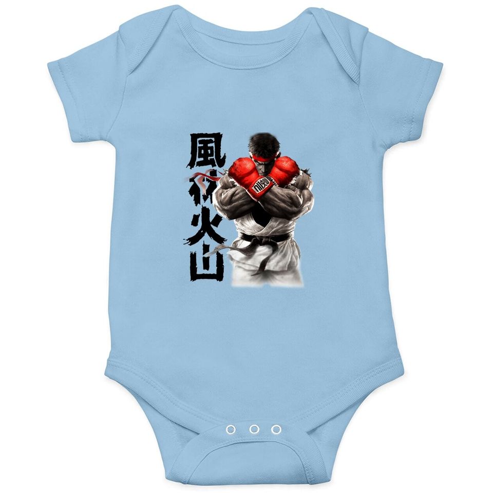 Street Fighter Ryu Baby Bodysuit Baby Bodysuit