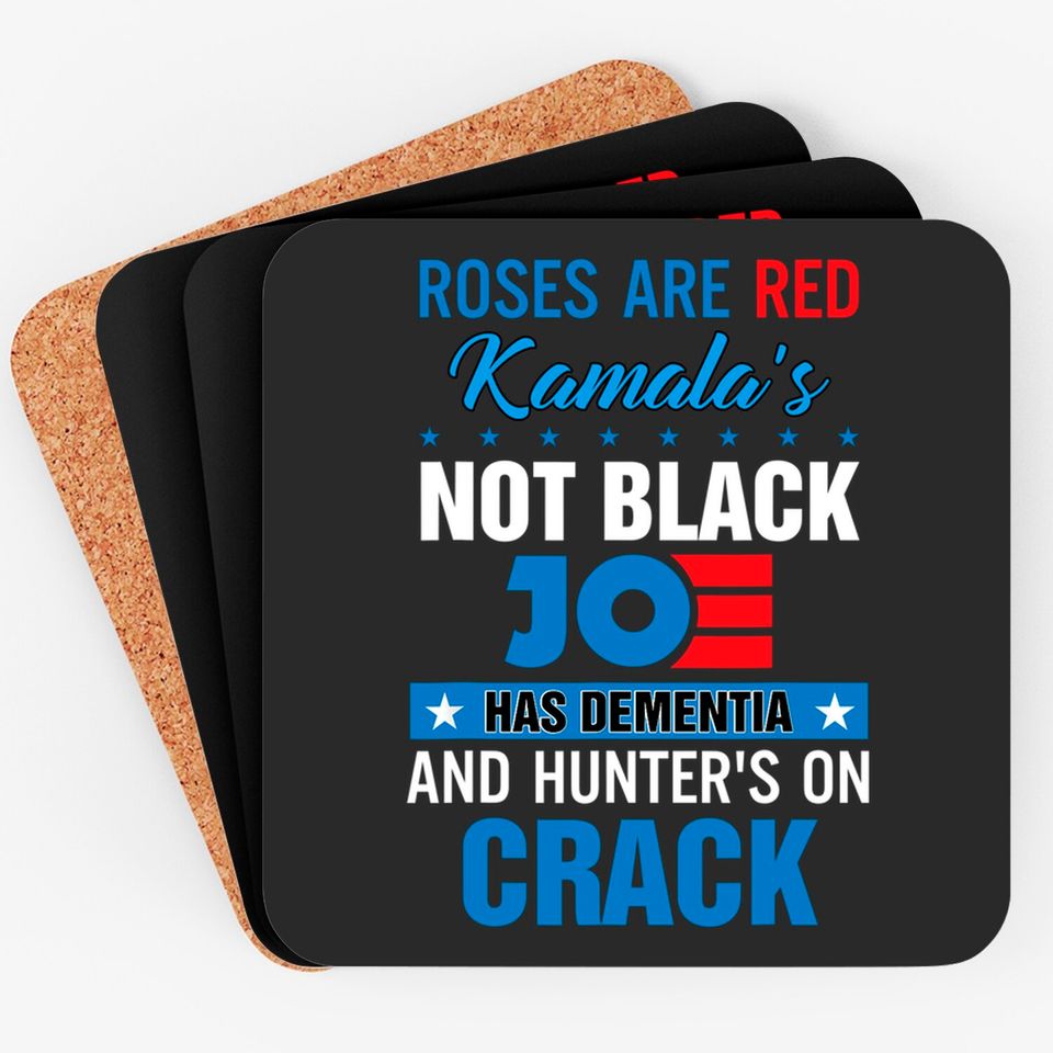 Biden roses are red kamalas not black joe Coasters