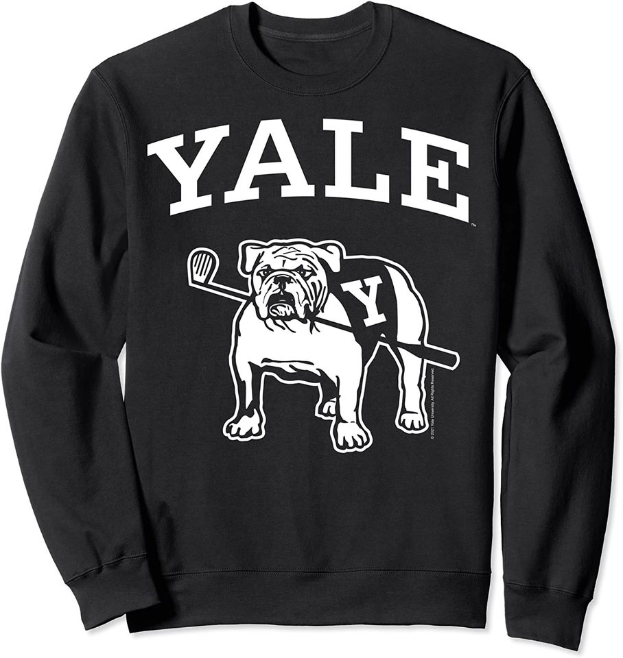 Yale University Handsome Dan Bulldog college Mascot Sweatshirt