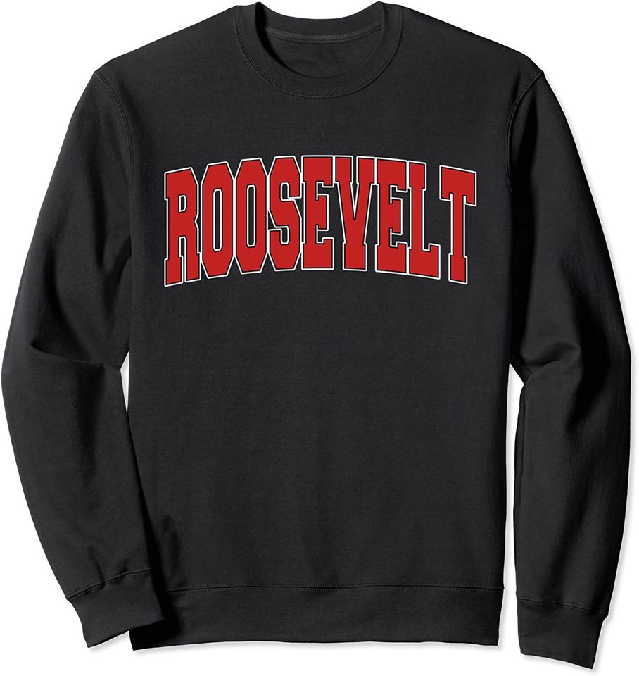 Roosevelt Sweatshirt ROOSEVELT UT UTAH Varsity Style USA Vintage Sports